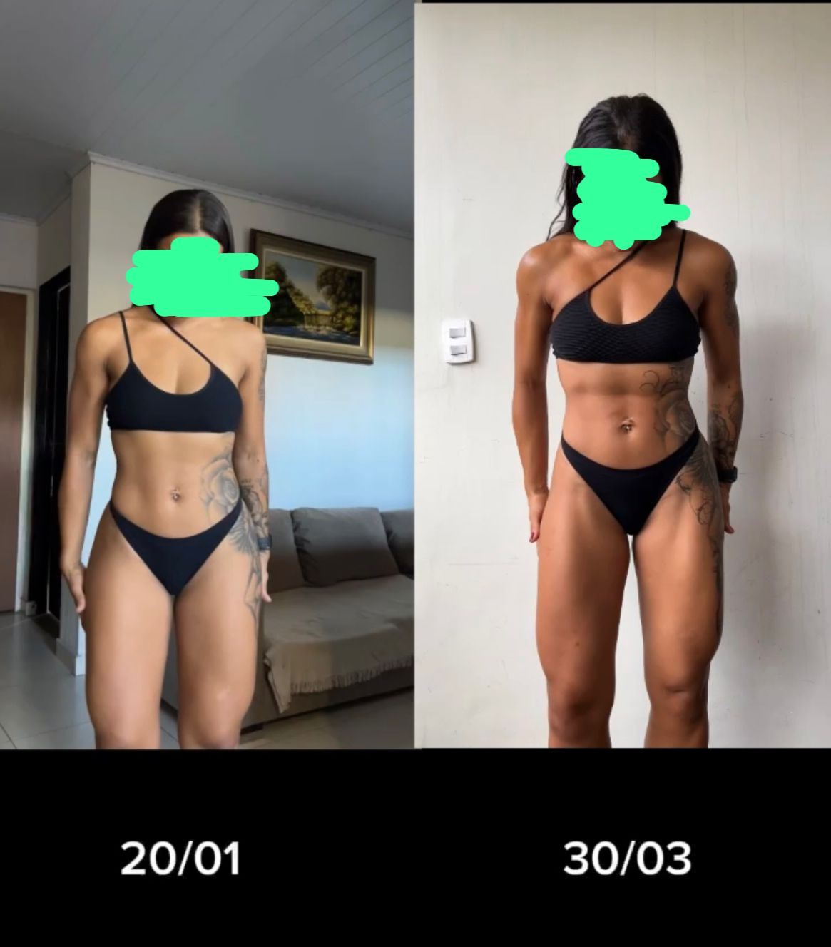 Evolução Aluna Mentoria